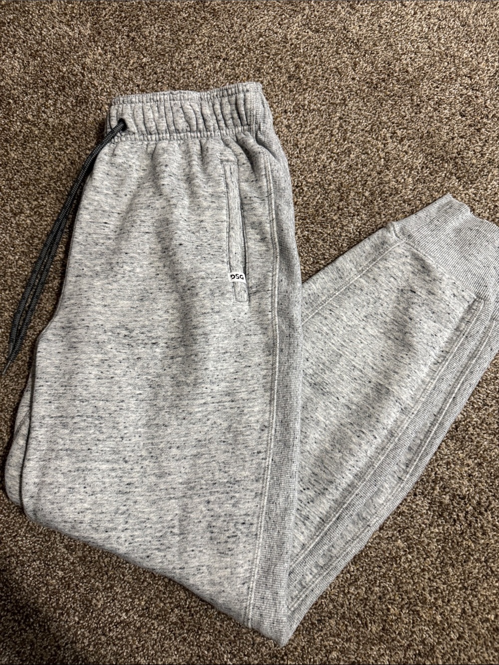 Heather Gray Jogger Sweatpants